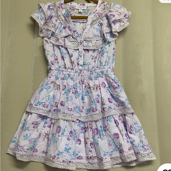 LOVESHACKFANCY short dress lavender - Picture 2 of 6